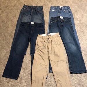 Children’s place boys jeans and khaki bundle